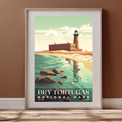 Dry Tortugas National Park Poster, Travel Art, Office Poster, Home Decor | S3 - image4